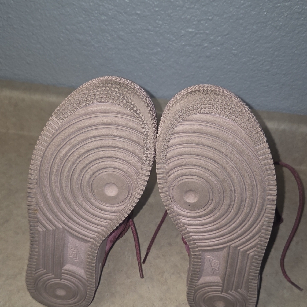 Nike Air Women's SF Air Force 1 Hi Top Sneakers Sz 10 in Vintage Wine Color - Picture 9 of 9